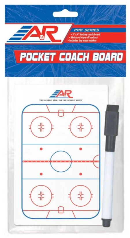 Prancheta De Bolso Para Técnicos De Hóquei